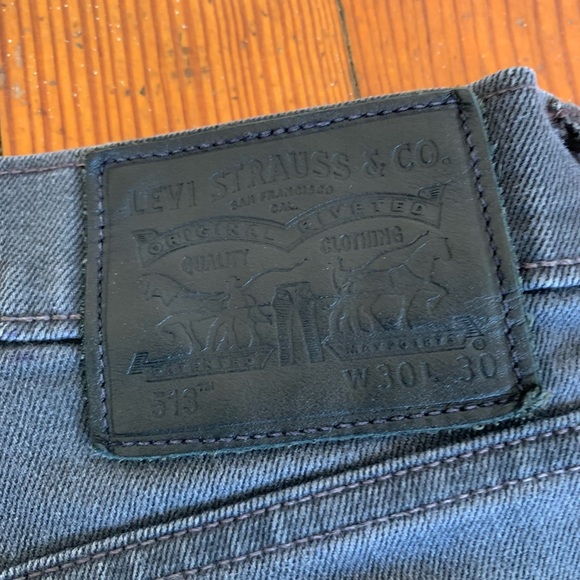 Levi’s 513 (gray) W30xw30 - Picture 3 of 3